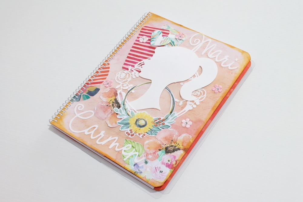 3 Ideas para decorar portadas de cuadernos/diarios personalizados – vídeo  tutorial paso a paso – GoodNight_Cinderella